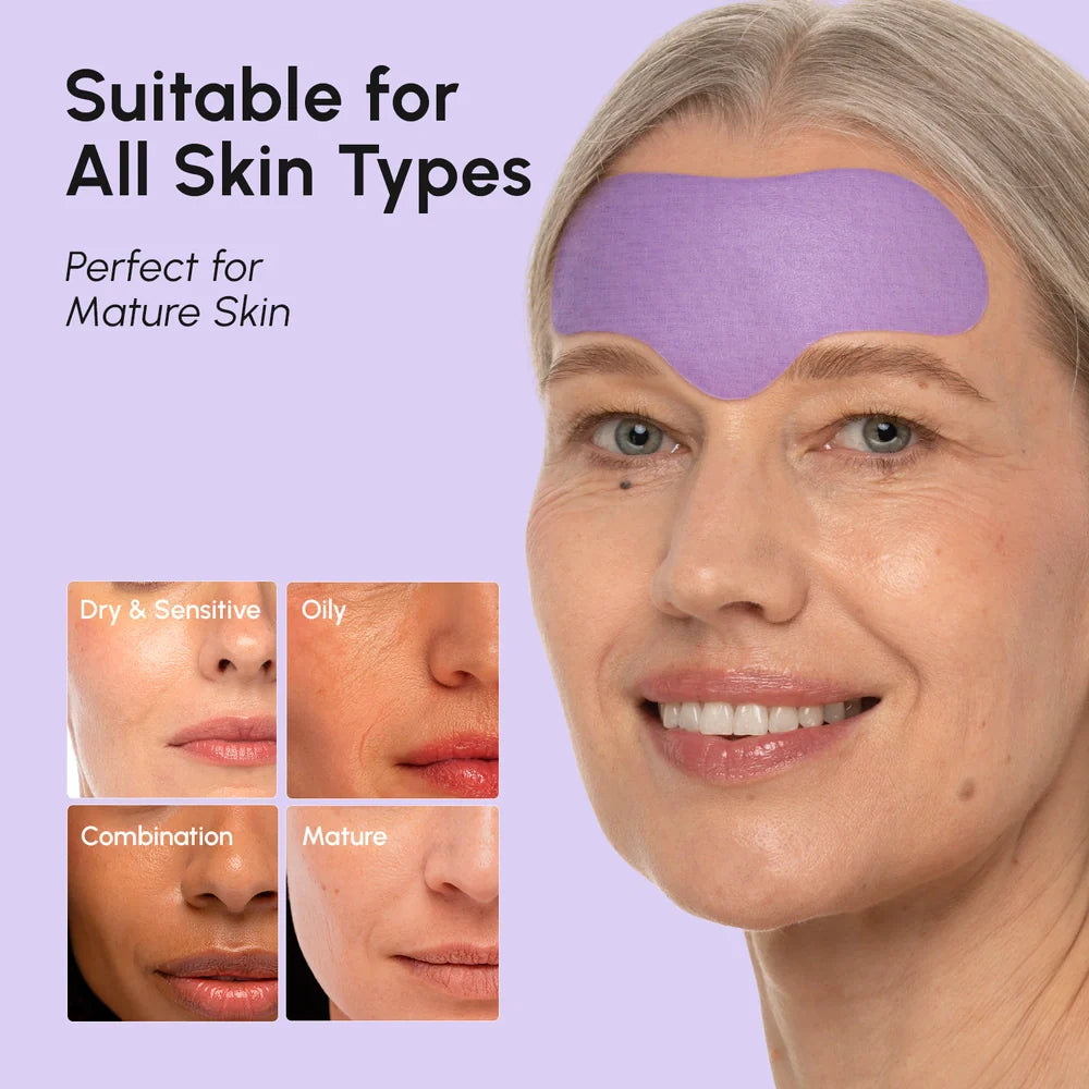 Anti-Wrinkle Forehead Patches – smoothing results