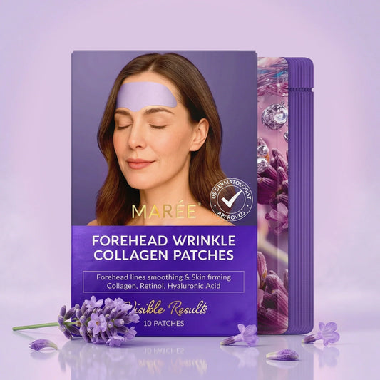 Anti-Wrinkle Forehead Patches by Marée – front of pack