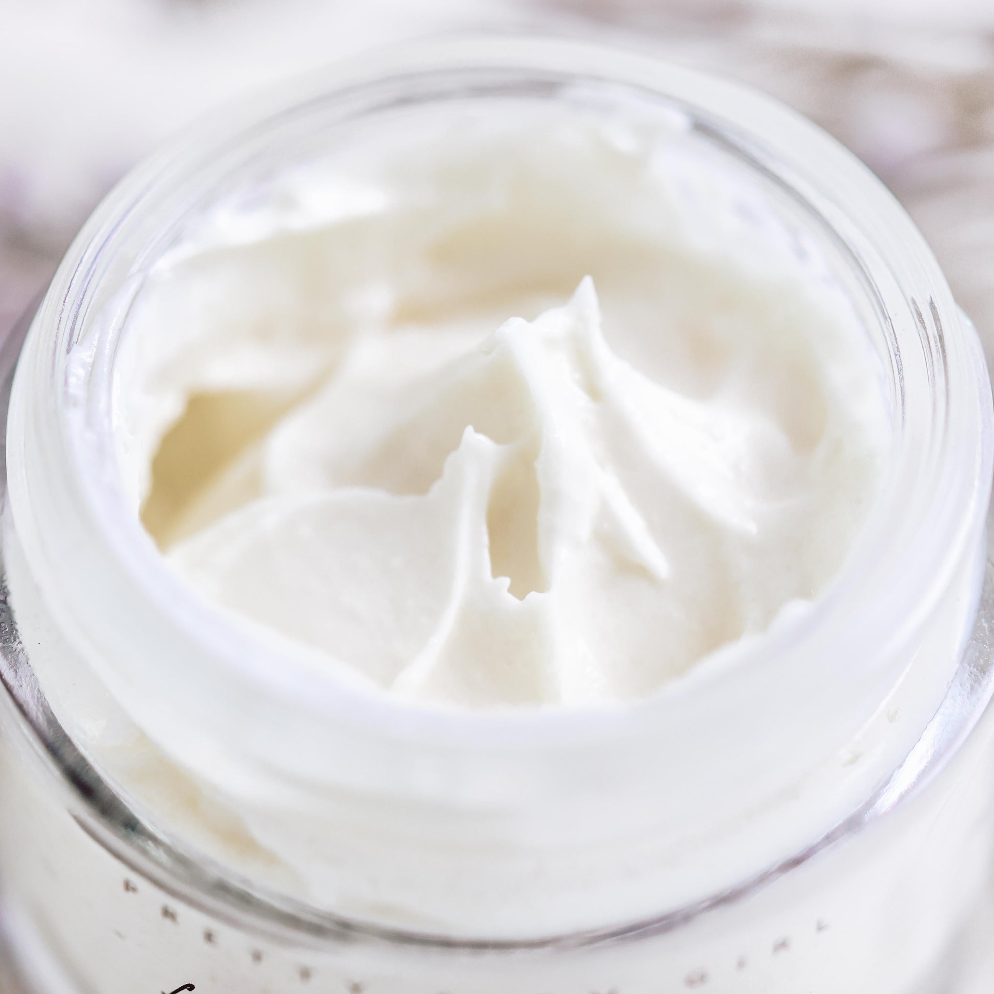 Fresh Face Cream Tallow Moisturizer – open jar showing cream texture