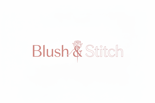 Blush & Stitch Logo Wide